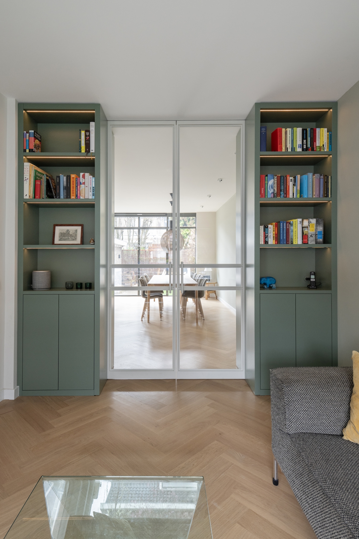 Dubbele schuifdeur-Ral 9002-Van Loon-7